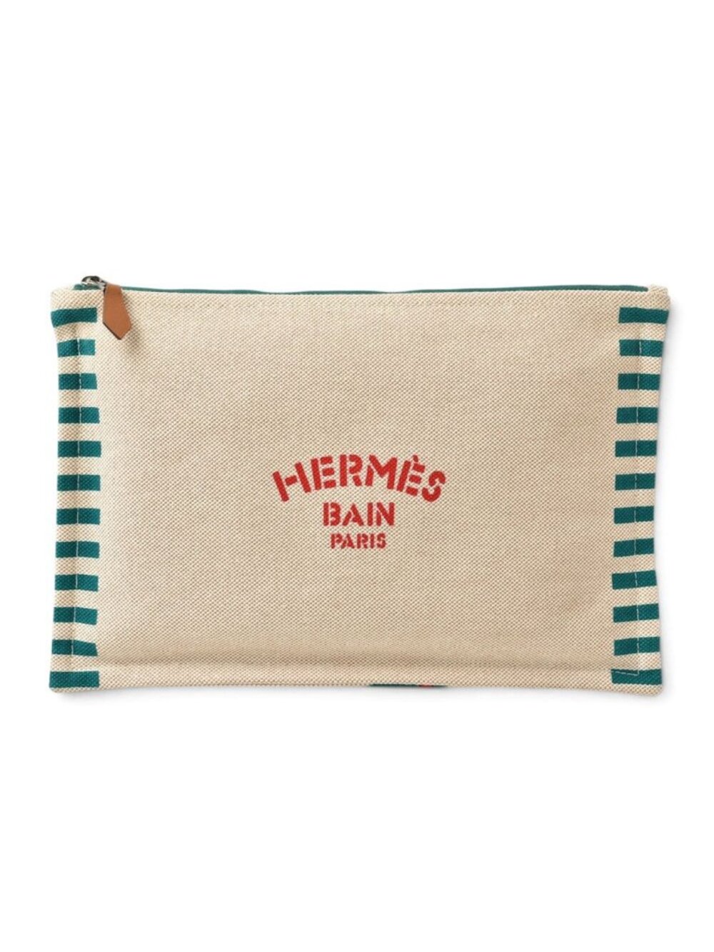 Hermes Pouch Optimist 24 Case Green Multi